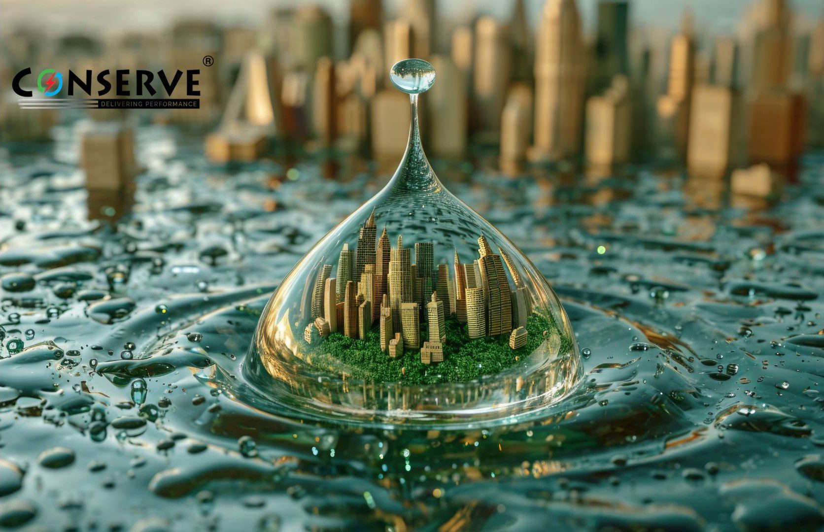 Water positivity and IGBC NetZero Water Certification details from Navin's Antheia Poetry project by Conserve Consultants